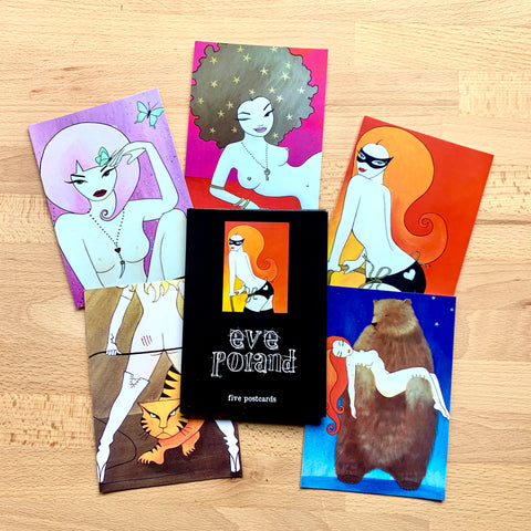 Kinky lady postcard pack